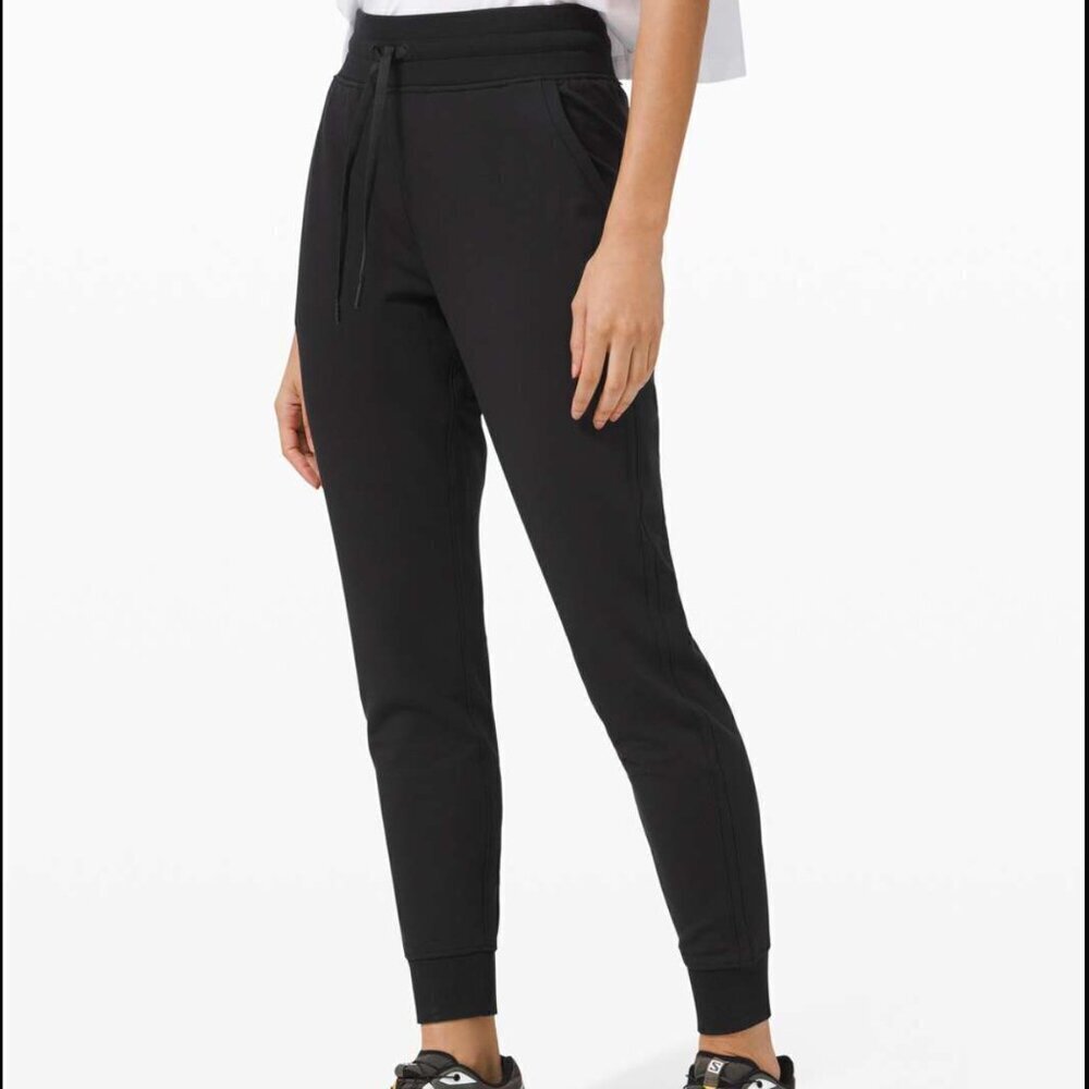 Lululemon | Women's Warm Down High Rise Jogger Modal Size 4 Black